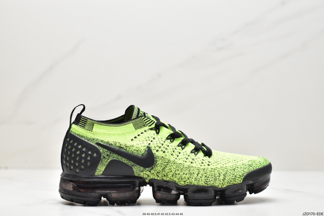 跑鞋, 跑步鞋, VaporMax Flyknit, Nike Air VaporMax Flyknit, Nike Air VaporMax, Nike Air, NIKE, Flyknit, Air VaporMax, 942842-100 - 耐克 Nike Air VaporMax flyknit 空气革命 防滑减震 气垫 低帮跑步鞋 942842-100