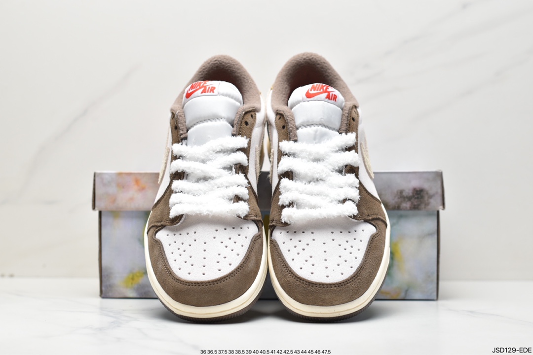 篮球鞋, 乔丹, Nike Air, Michael Jordan, Jordan Air Jordan 1 LOW OG, Jordan, DV1312-200, Air Jordan 1, Air Jordan - 乔丹 AJ1 Jordan Air Jordan 1 LOW OG"Year ofthe Rabbit”兔年 防滑耐磨 低帮 复古篮球鞋 DV1312-200