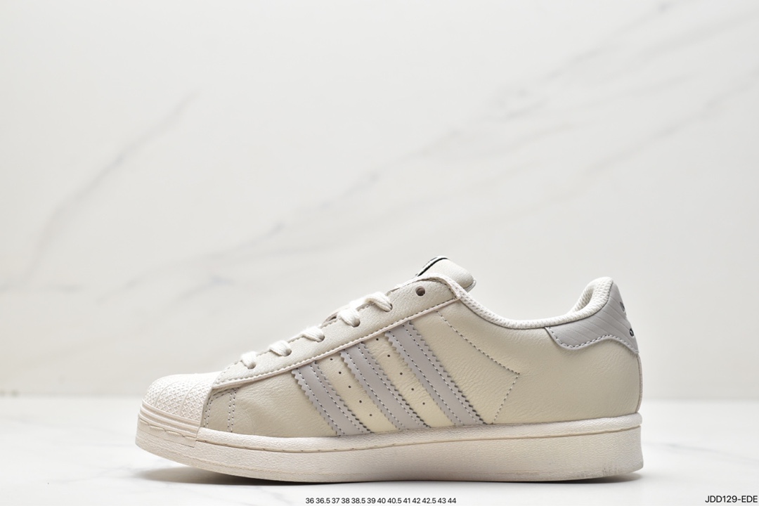 运动鞋, 运动板鞋, 板鞋, 三叶草, Superstar, Originals Superstar, Originals, Original, GW4441, Adidas - 阿迪达斯Adidas三叶草 Originals Superstar"Sail/Green/Lace"贝壳头系列 低帮 经典百搭 休闲运动板鞋 GW4441