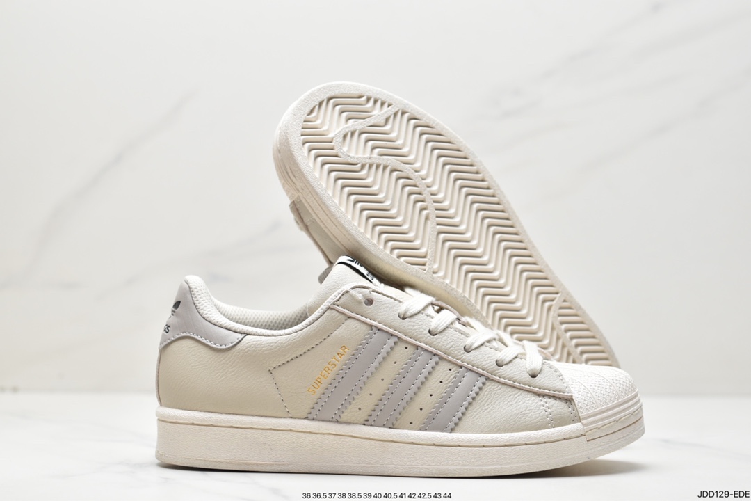 运动鞋, 运动板鞋, 板鞋, 三叶草, Superstar, Originals Superstar, Originals, Original, GW4441, Adidas - 阿迪达斯Adidas三叶草 Originals Superstar"Sail/Green/Lace"贝壳头系列 低帮 经典百搭 休闲运动板鞋 GW4441