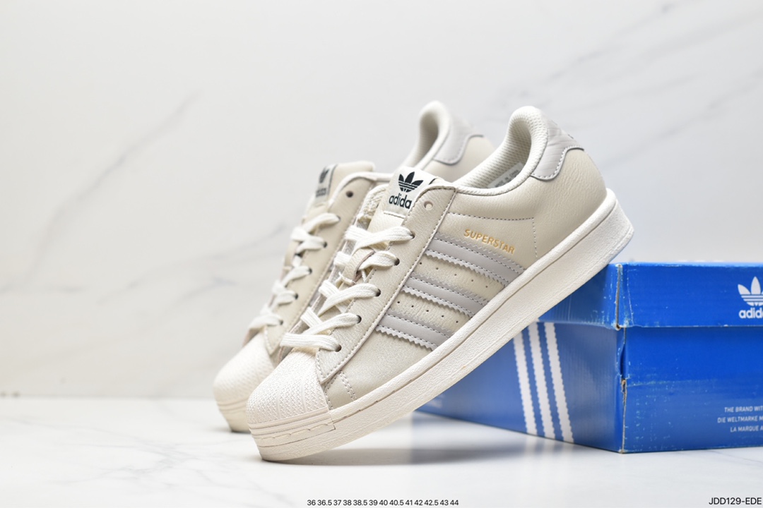 运动鞋, 运动板鞋, 板鞋, 三叶草, Superstar, Originals Superstar, Originals, Original, GW4441, Adidas - 阿迪达斯Adidas三叶草 Originals Superstar"Sail/Green/Lace"贝壳头系列 低帮 经典百搭 休闲运动板鞋 GW4441