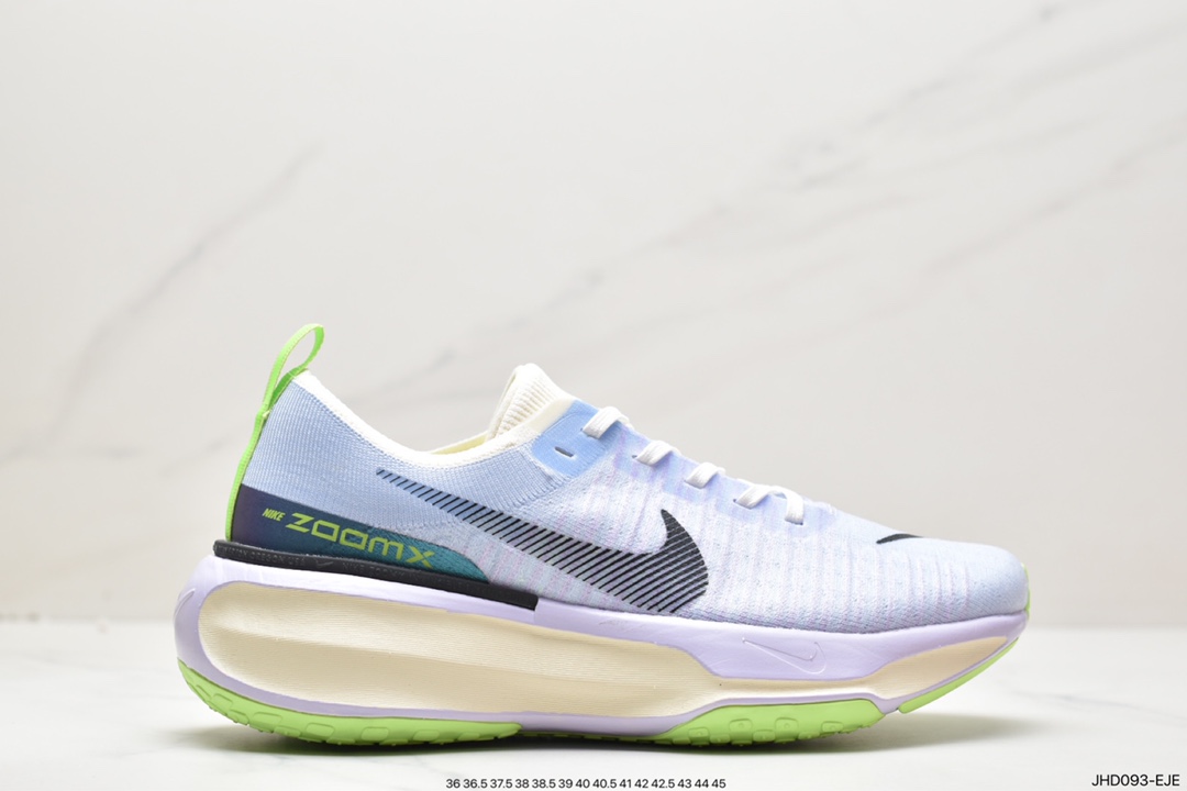 耐克 NIKE ZOOMX INVINCIBLE RUN FK3 短跑马拉松 系带系列 轻便 休闲运动慢跑鞋 DR2615-001