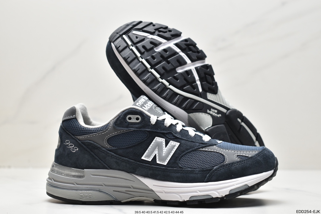 运动鞋, 跑步鞋, 新百伦, New Balance NB 993, New Balance, MR993NV, ABZORB - 新百伦 New Balance NB 993 防滑轻便 低帮 休闲跑步鞋 MR993NV