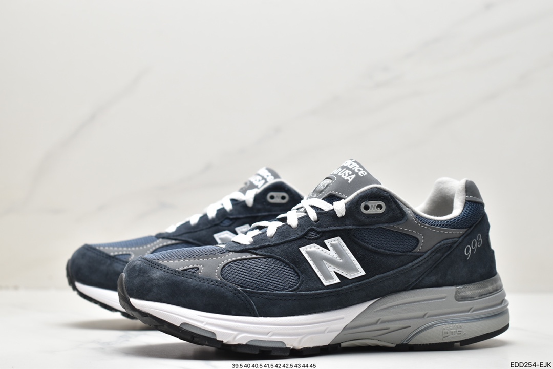 运动鞋, 跑步鞋, 新百伦, New Balance NB 993, New Balance, MR993NV, ABZORB - 新百伦 New Balance NB 993 防滑轻便 低帮 休闲跑步鞋 MR993NV