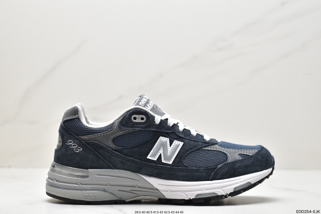 新百伦 New Balance NB 993 防滑轻便 低帮 休闲跑步鞋 MR993NV