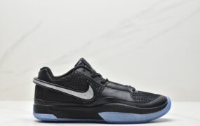 耐克 Nike Ja 1“12 AM” 莫兰特1代 午夜 防滑耐磨 低帮 实战篮球鞋 黑色 FJ4234-001