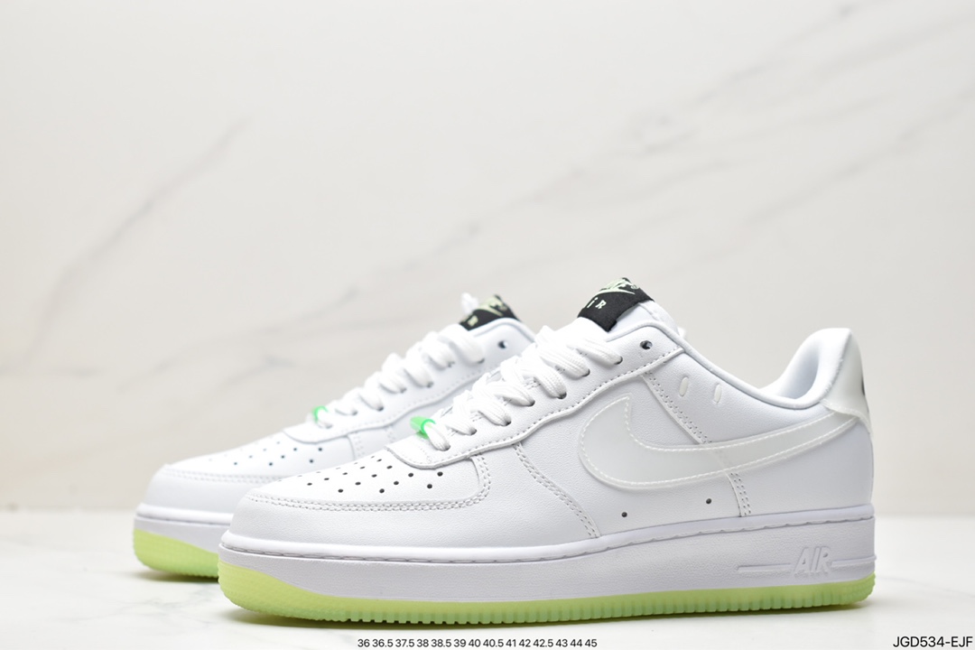 空军一号, 板鞋, Nike Air Force 1 Low “Have A Nike Day”, Nike Air Force 1 Low, Nike Air Force 1, Nike Air, NIKE, CT3228-100, Air Force 1 Low, Air Force 1 - 耐克 Nike Air Force 1 Low “Have A Nike Day” 笑脸 夜光 空军一号 低帮 休闲板鞋  CT3228-100