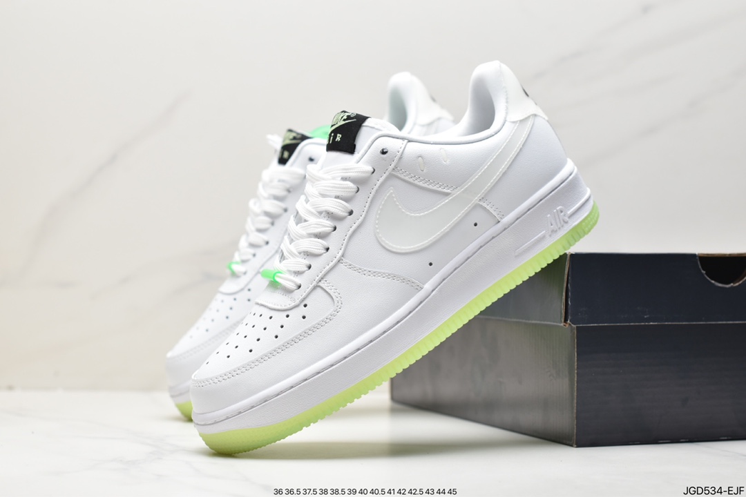 空军一号, 板鞋, Nike Air Force 1 Low “Have A Nike Day”, Nike Air Force 1 Low, Nike Air Force 1, Nike Air, NIKE, CT3228-100, Air Force 1 Low, Air Force 1 - 耐克 Nike Air Force 1 Low “Have A Nike Day” 笑脸 夜光 空军一号 低帮 休闲板鞋  CT3228-100