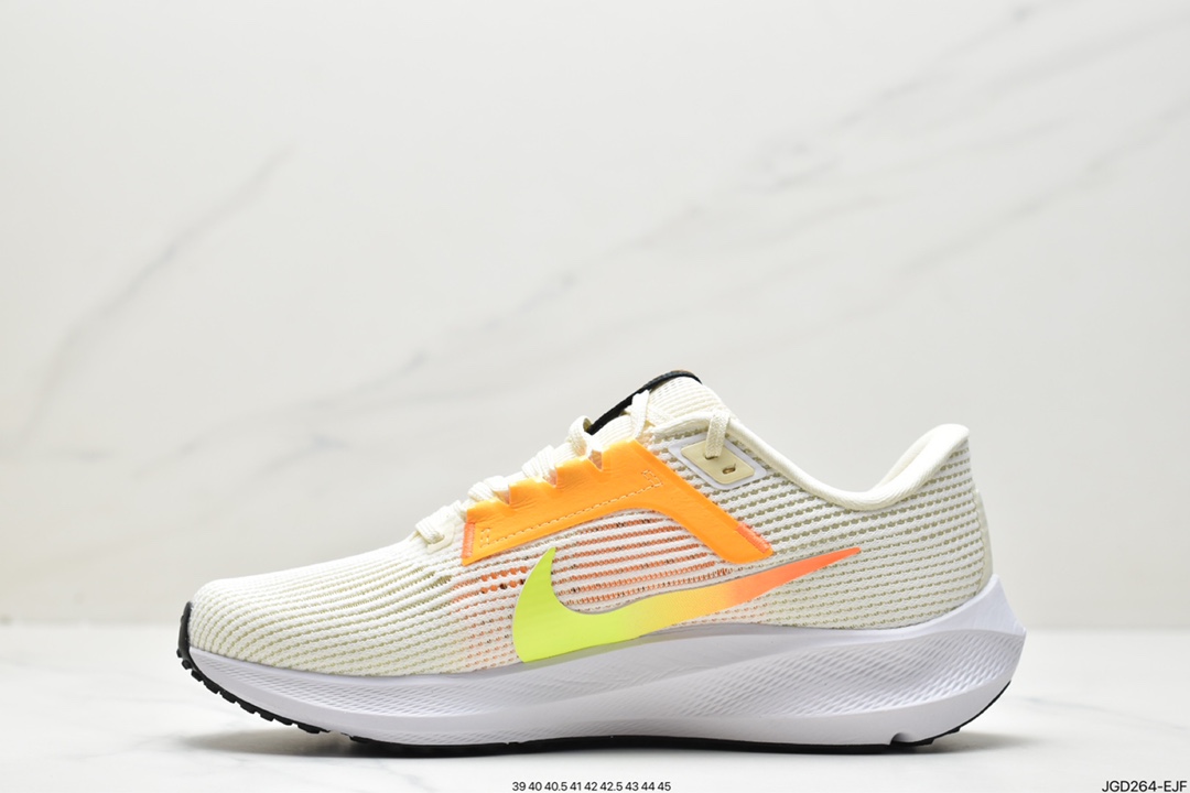 飞马40, 运动鞋, 跑步鞋, Zoom, Pegasus, Nike Air Zoom Pegasus 40, Nike Air Zoom Pegasus, Nike Air, NIKE, Flywire, DV3853- 101, Air Zoom - 耐克 Nike Air Zoom Pegasus 40 飞马40 耐磨透气 低帮 跑步鞋 米白 DV3853- 101