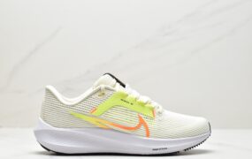 耐克 Nike Air Zoom Pegasus 40 飞马40 耐磨透气 低帮 跑步鞋 米白 DV3853- 101