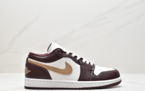 乔丹 AJ1 Jordan Air Jordan 1 Low”ShadowBrown” 经典潮流 低帮 复古篮球鞋 棕色 DC0774 200