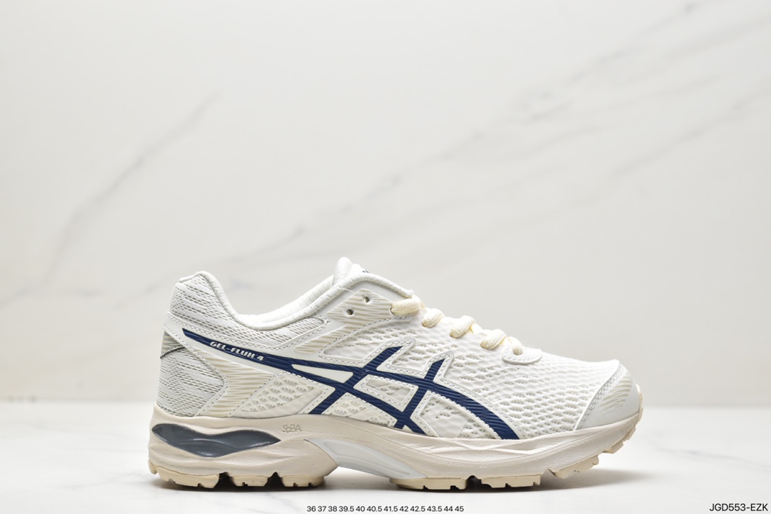 运动鞋, 跑步鞋, 亚瑟士, Asics Gel-Flux 4, Asics Gel, Asics, 1011A614-008 - 亚瑟士 Asics Gel-Flux 4 耐磨透气 低帮 休闲运动跑步鞋 1011A614-008