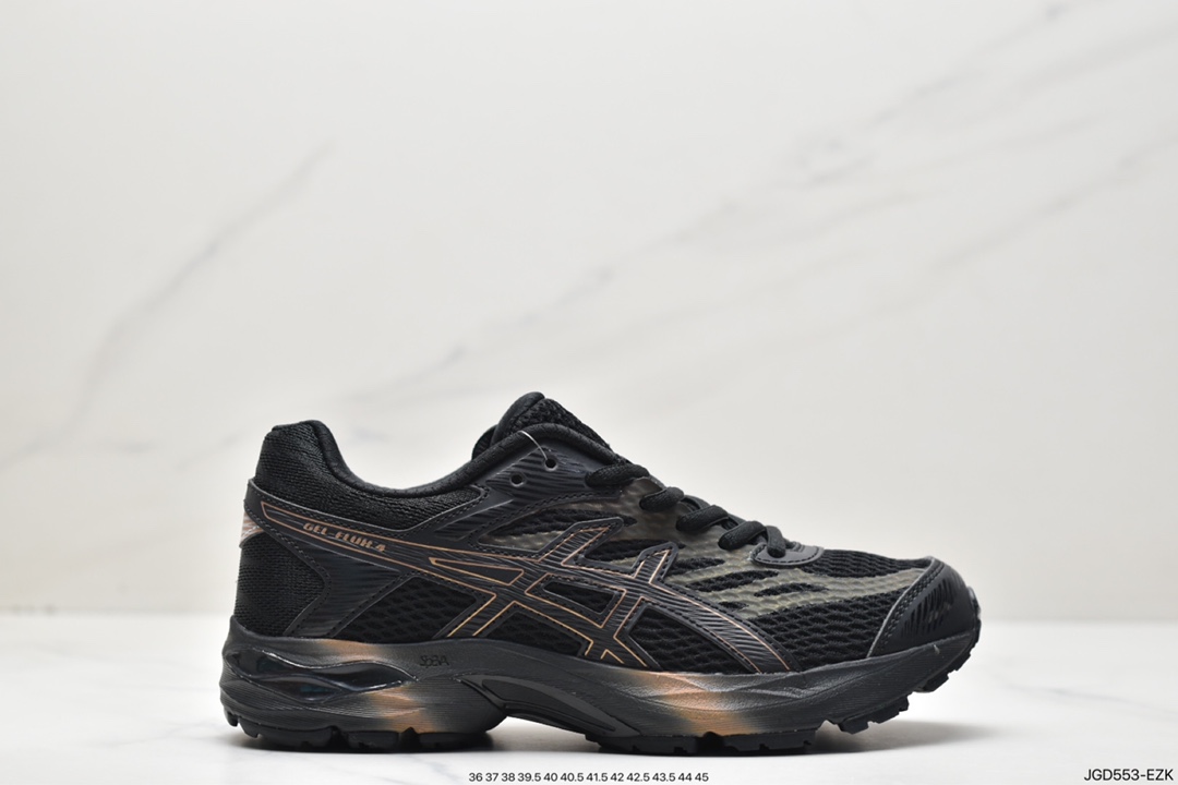 亚瑟士 Asics Gel-Flux 4 耐磨透气 低帮 休闲运动跑步鞋 1011A614-008