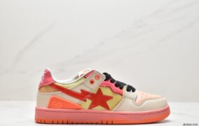 安逸猿 A BATHING APE SK8 牛皮PVC 系带圆头低帮 时尚板鞋 1130-191-003