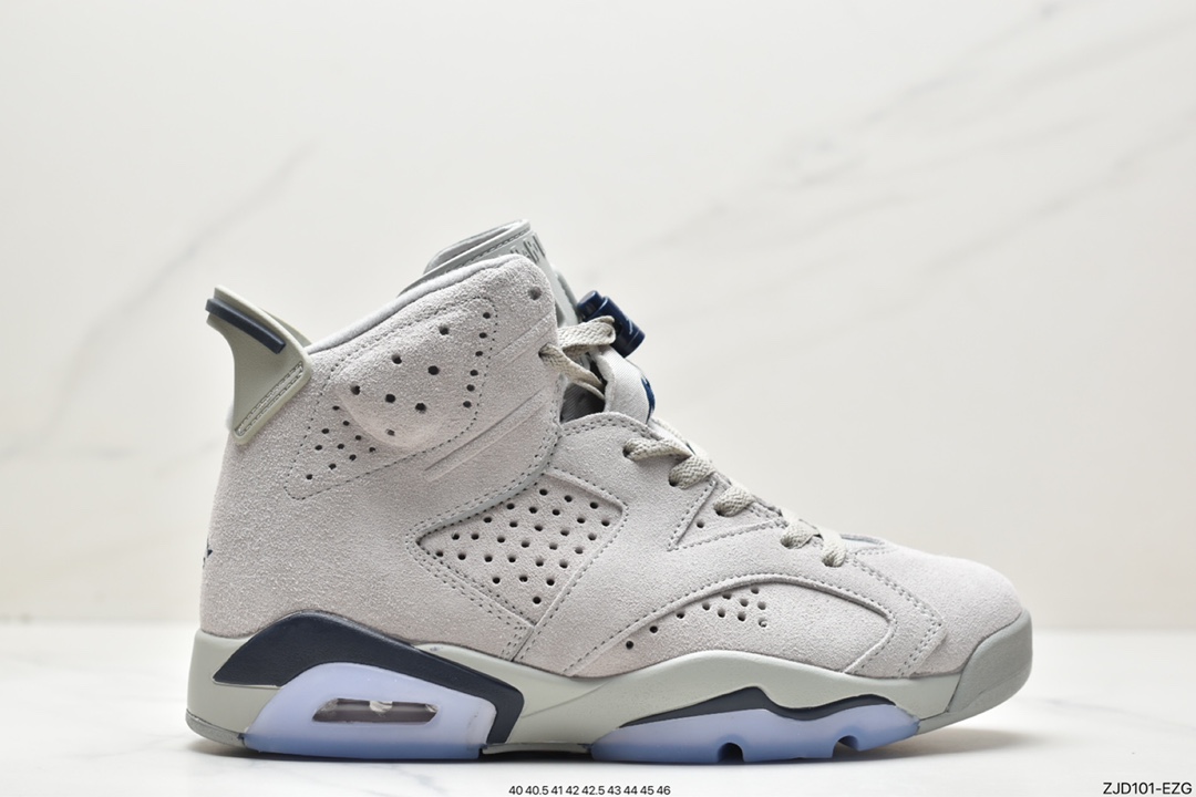 乔丹 AJ6 Air Jordan 6 Retro”Georgetown” 防滑耐磨 舒适透气 高帮 实战篮球鞋 CT8529-012