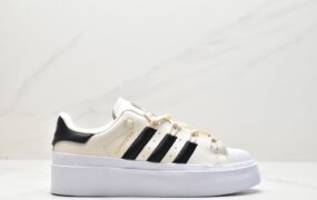 阿迪达斯 Adidas Originals SUPERSTAR W 增高耐磨 复古休闲板鞋 IF4827