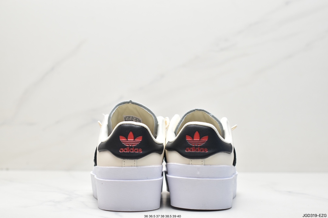 运动鞋, 板鞋, 休闲板鞋, Superstar, Originals, Original, IF4827, EVA, Adidas Originals SUPERSTAR W, adidas Originals, Adidas - 阿迪达斯 Adidas Originals SUPERSTAR W 增高耐磨 复古休闲板鞋 IF4827