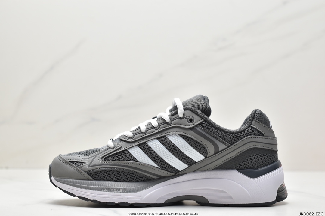 阿迪达斯, 跑鞋, 慢跑鞋, GW5827, EVA, Black, Adidas Spiritain 2000"Black/Grey/White", Adidas - 阿迪达斯 Adidas Spiritain 2000"Black/Grey/White" 低帮 老爹风 复古透气 缓震休闲 运动慢跑鞋 GW5827