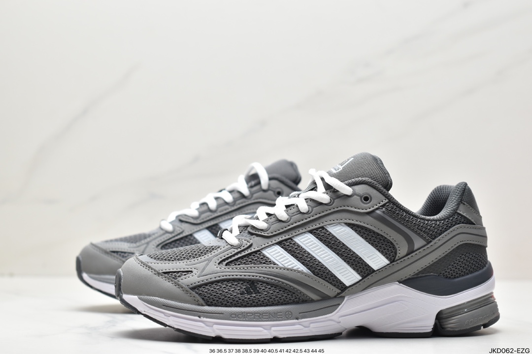 阿迪达斯, 跑鞋, 慢跑鞋, GW5827, EVA, Black, Adidas Spiritain 2000"Black/Grey/White", Adidas - 阿迪达斯 Adidas Spiritain 2000"Black/Grey/White" 低帮 老爹风 复古透气 缓震休闲 运动慢跑鞋 GW5827