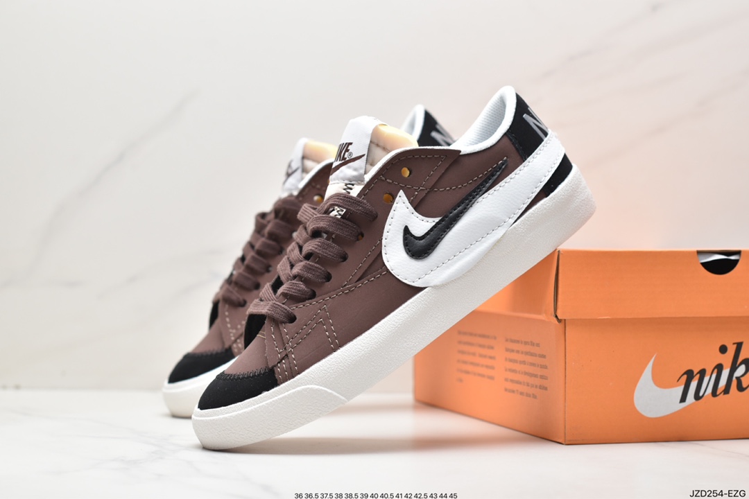 耐克, 篮球鞋, 休闲鞋, Swoosh, Nike Blazer Low 77 JUMBO, Nike Blazer Low, Nike Blazer, NIKE, FD2158 222, EVA, Blazer - 耐克 Nike Blazer Low 77 JUMBO 潮流时尚 防滑 减震 低帮休闲鞋 FD2158 222