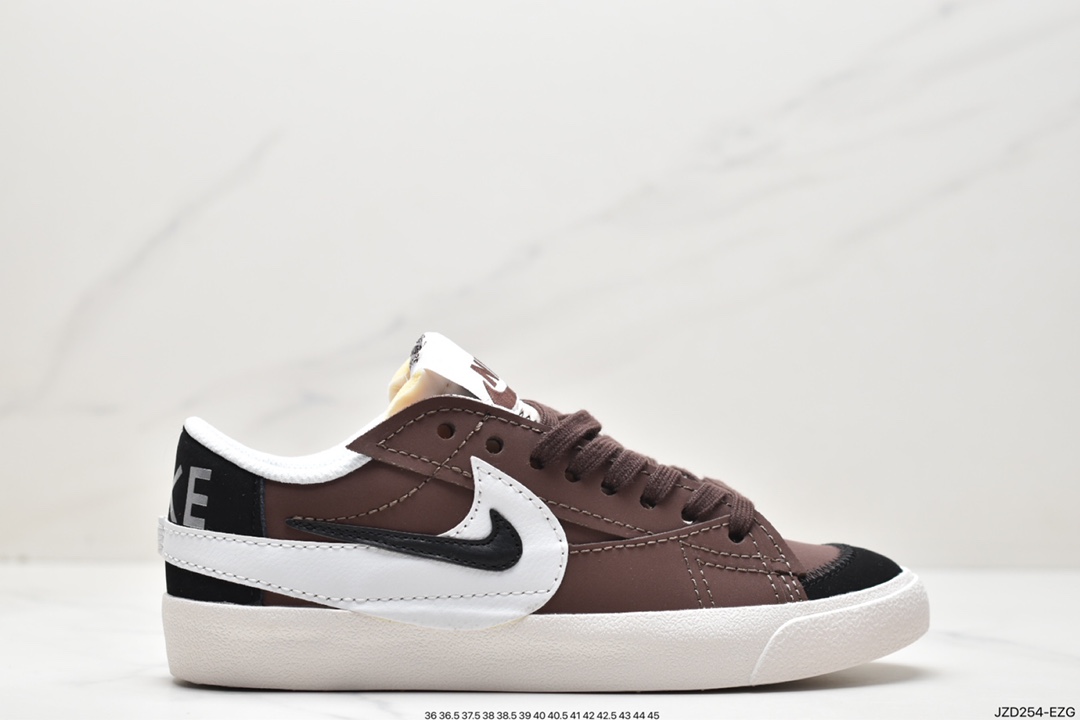 耐克 Nike Blazer Low 77 JUMBO 潮流时尚 防滑 减震 低帮休闲鞋 FD2158 222