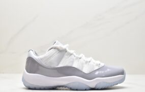 乔丹 AJ11 Air Jordan 11 Low “Cement Grey”低帮 防滑减震 耐磨 复古 实战篮球鞋 酷灰 AV2187 140