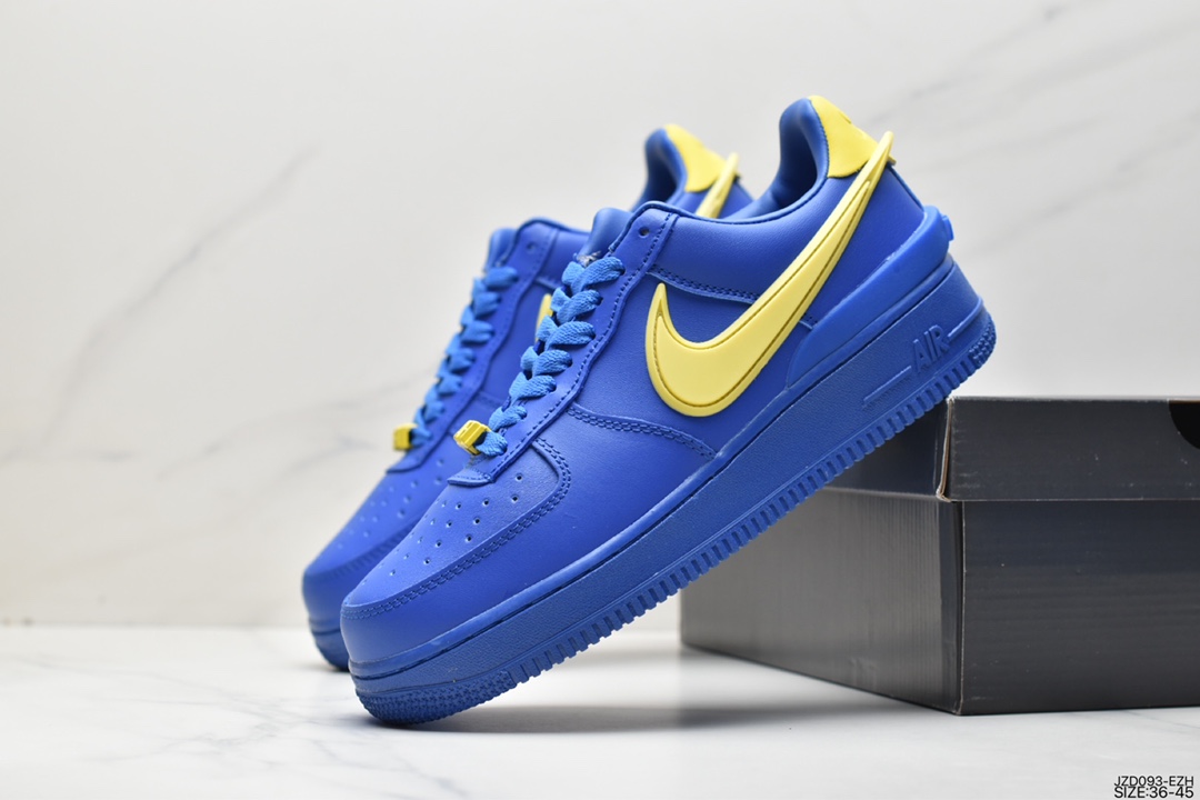 耐克, 空军一号, 板鞋, Nike Air Force 1 Low, Nike Air Force 1, Nike Air, DV3464-001, AMBUSH x Nike Air Force 1 Low"Blue/Yellow", AMBUSH, Air Force 1 Low, Air Force 1 - 耐克 AMBUSH x Nike Air Force 1 Low"Blue/Yellow" 空军一号 低帮百搭 休闲运动板鞋 DV3464-001