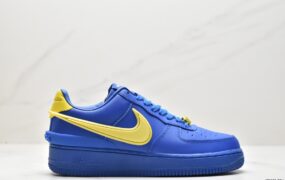 耐克 AMBUSH x Nike Air Force 1 Low”Blue/Yellow” 空军一号 低帮百搭 休闲运动板鞋 DV3464-001