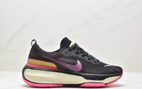 耐克 Nike ZoomX Invincible Run Flyknit 3 黑粉 轻量飞织 低帮 休闲运动慢跑鞋 DR2660-200