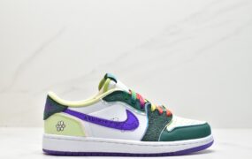 耐克 Air Jordan 1 Low OG “Doernbecher” 慈善 防滑耐磨 低帮 复古篮球鞋 FD9665-351