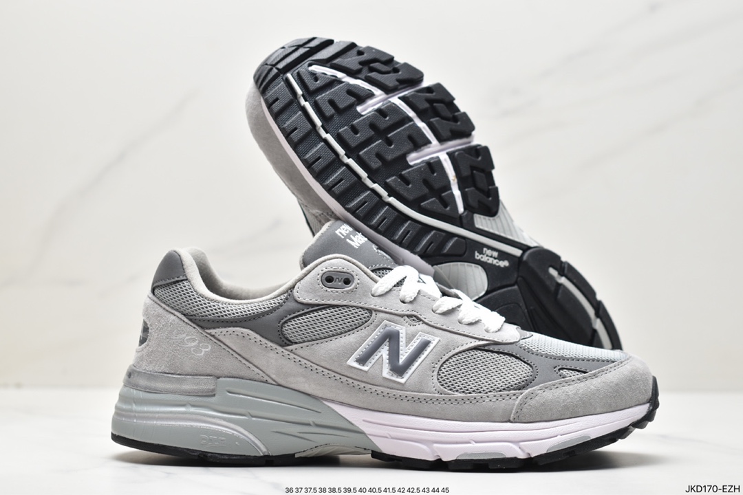 运动鞋, 老爹鞋, 新百伦, 休闲鞋, New BalanceNB 993, New Balance NB 993, New Balance, MR993GL, ABZORB - 新百伦 New BalanceNB 993 元祖灰 经典复古 休闲运动 百搭老爹鞋 MR993GL