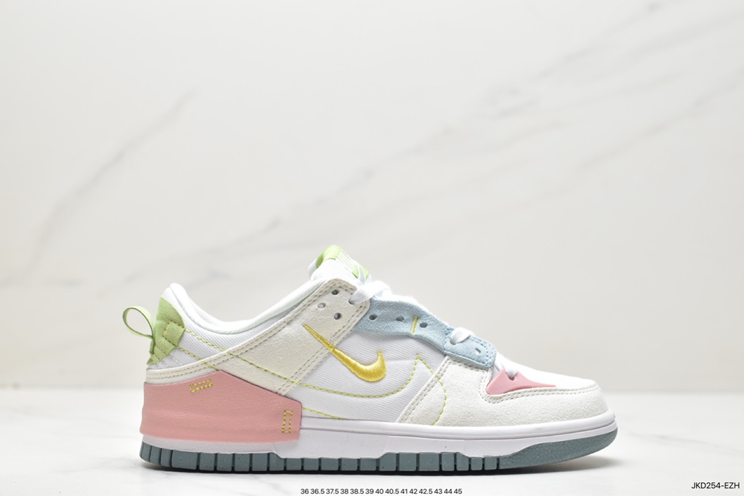 耐克 Nike Dunk Low Disrupt 2“Easter” 防滑耐磨 透气轻便 低帮休闲板鞋 DV3457-100