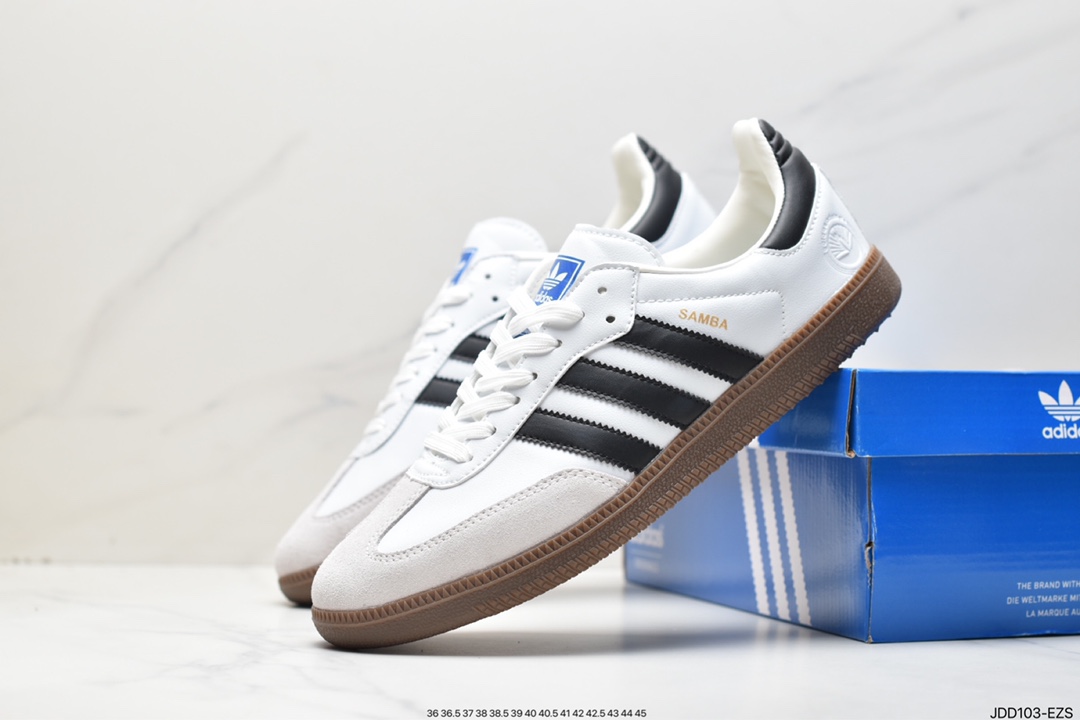 板鞋, 休闲鞋, 休闲板鞋, SAMBA, Originals, Original, B75806, Adidas Originals Samba OG, adidas Originals, Adidas - 阿迪达斯 Adidas Originals Samba OG 轻便复古 低帮 休闲板鞋 B75806