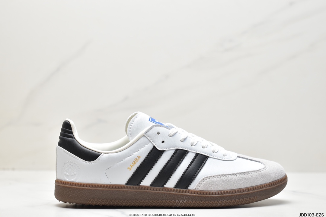 阿迪达斯 Adidas Originals Samba OG 轻便复古 低帮 休闲板鞋 B75806