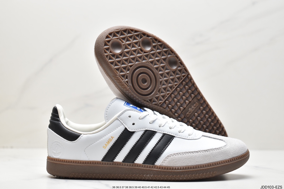 板鞋, 休闲鞋, 休闲板鞋, SAMBA, Originals, Original, B75806, Adidas Originals Samba OG, adidas Originals, Adidas - 阿迪达斯 Adidas Originals Samba OG 轻便复古 低帮 休闲板鞋 B75806