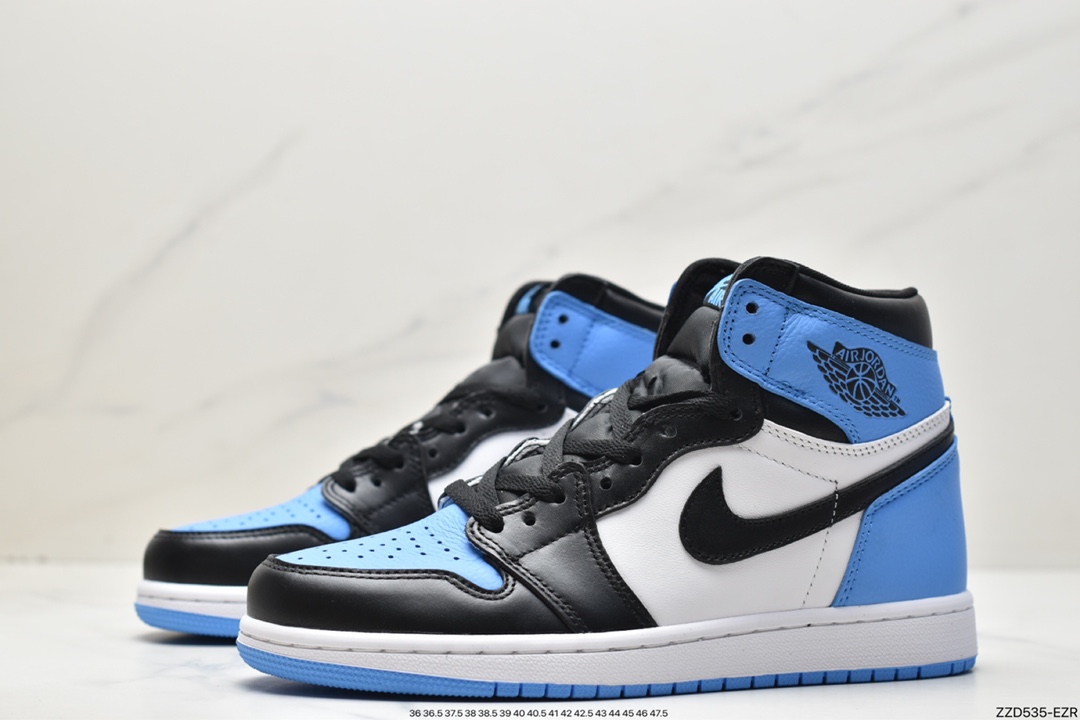 高帮篮球鞋, 高帮, 耐克, 篮球鞋, Jordan, DZ5485-400, Aj1, Air Jordan 1 High OG "True Blue", Air Jordan 1, Air Jordan - 乔丹 AJ1 Air Jordan 1 High OG "True Blue" 防滑耐磨 复古 高帮篮球鞋 DZ5485-400