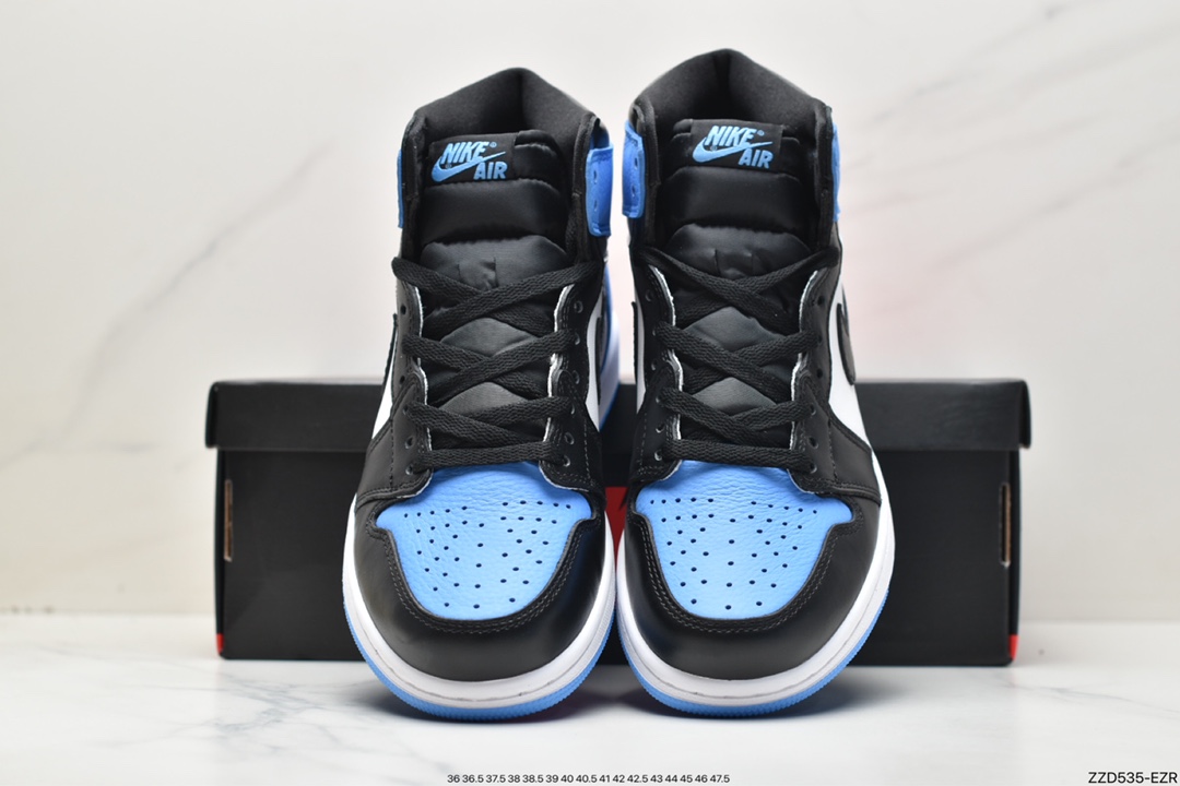 高帮篮球鞋, 高帮, 耐克, 篮球鞋, Jordan, DZ5485-400, Aj1, Air Jordan 1 High OG "True Blue", Air Jordan 1, Air Jordan - 乔丹 AJ1 Air Jordan 1 High OG "True Blue" 防滑耐磨 复古 高帮篮球鞋 DZ5485-400