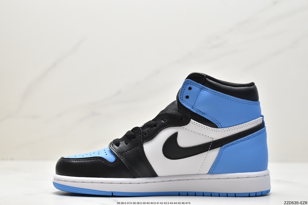 高帮篮球鞋, 高帮, 耐克, 篮球鞋, Jordan, DZ5485-400, Aj1, Air Jordan 1 High OG "True Blue", Air Jordan 1, Air Jordan - 乔丹 AJ1 Air Jordan 1 High OG "True Blue" 防滑耐磨 复古 高帮篮球鞋 DZ5485-400