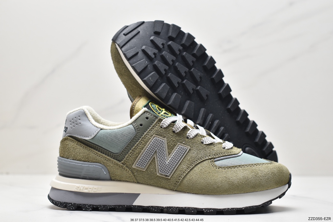 运动鞋, 跑鞋, 新百伦, 慢跑鞋, U574LST, New Balance U574, New Balance, ENCAP - 新百伦 New Balance U574 防滑耐磨 低帮 复古休闲 运动慢跑鞋 “米白色” U574LST