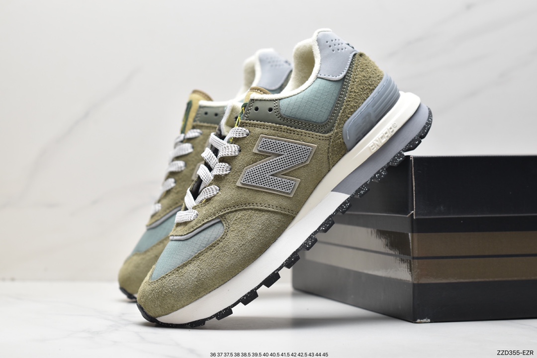 运动鞋, 跑鞋, 新百伦, 慢跑鞋, U574LST, New Balance U574, New Balance, ENCAP - 新百伦 New Balance U574 防滑耐磨 低帮 复古休闲 运动慢跑鞋 “米白色” U574LST