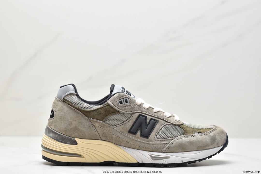 新百伦 New Balance M991JJA 经典百搭 老爹风 休闲运动跑步鞋 M991JJA