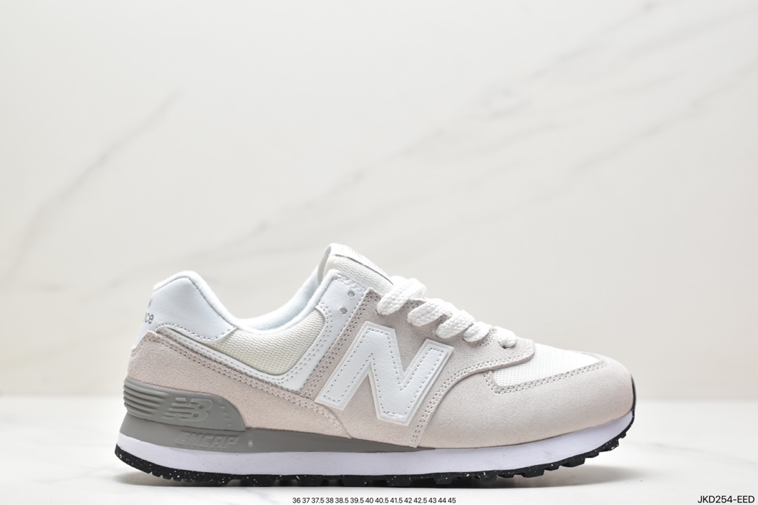 新百伦 New Balance 574 防滑耐磨 减震 低帮复古慢跑鞋 U574EVW