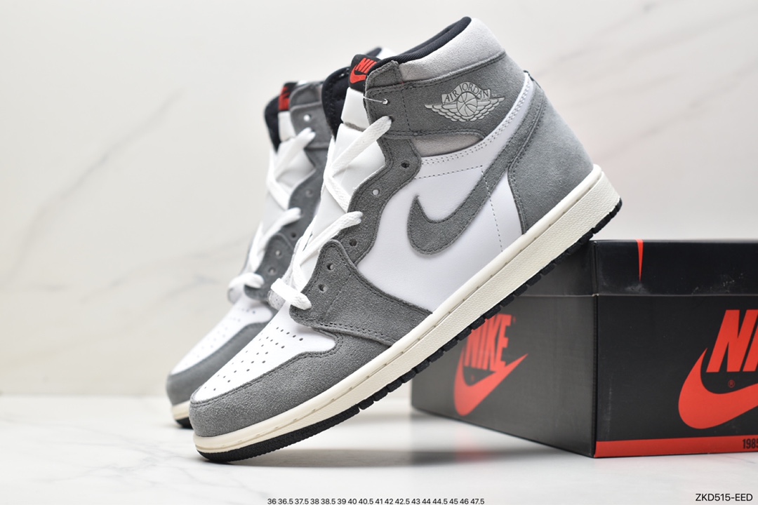 高帮, 篮球鞋, 乔丹, Jordan, DZ5485-051, Black, Aj1, Air Jordan 1 High " Washed Black ", Air Jordan 1, Air Jordan - 乔丹 AJ1 Air Jordan 1 High  " Washed Black " 灰黑 放缓耐磨 高帮 休闲篮球鞋 DZ5485-051