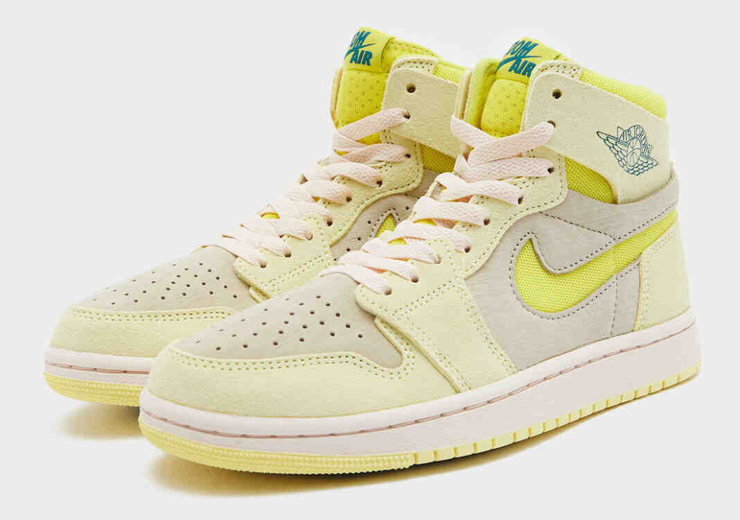 初见：Air Jordan 1 High Zoom CMFT 2 “Citron Tint”(柠檬色)