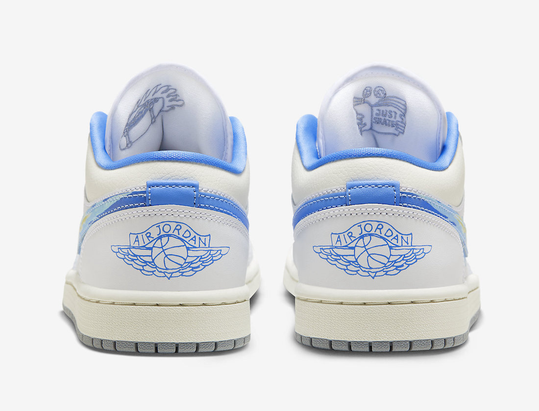 Air Jordan 1 Low Born To Fly University Blue Release Date