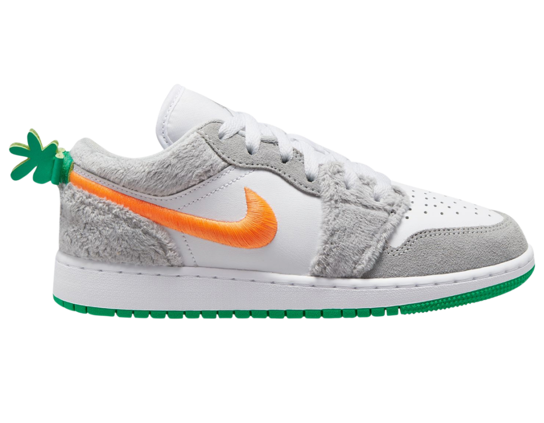 初见：Air Jordan 1 Low GS “Rabbit”