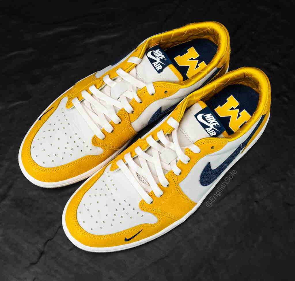 Air Jordan 1 Low OG Michigan PE