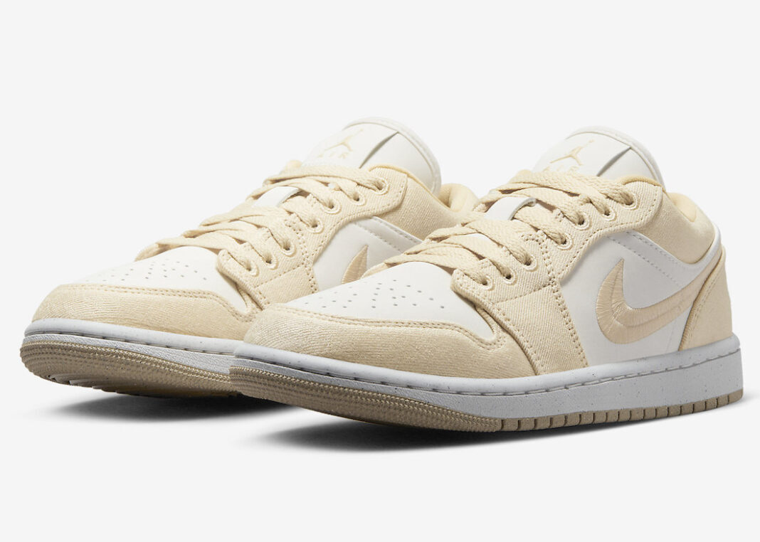 2023年夏季的Air Jordan 1 Low SE “Canvas”。