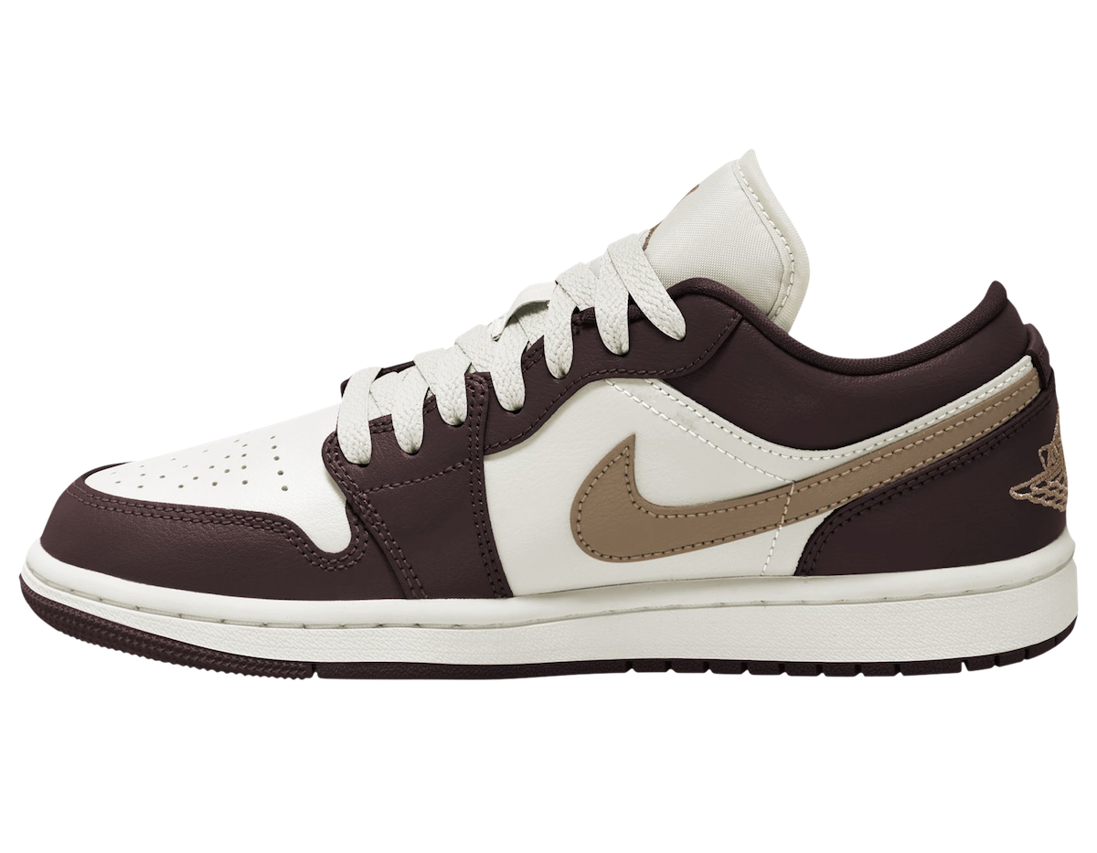 Air Jordan 1 Low Sail Brown DC0774-200 Release Date