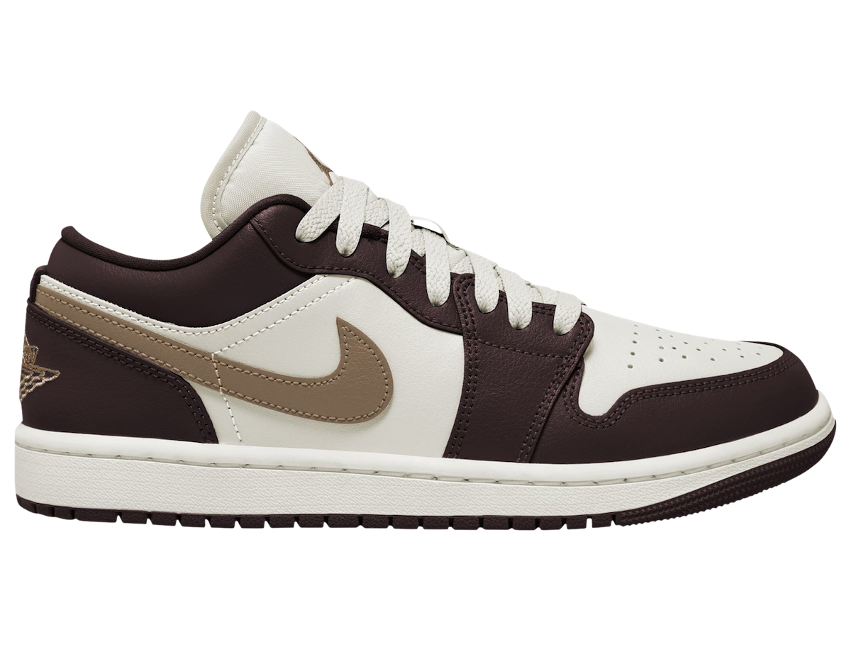 Air Jordan 1 Low Sail Brown DC0774-200 Release Date